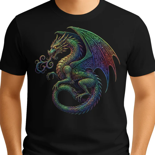 Prismatic Viking Dragon