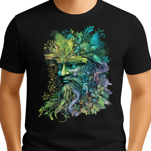 The Green Man Earthy Forest Spirit