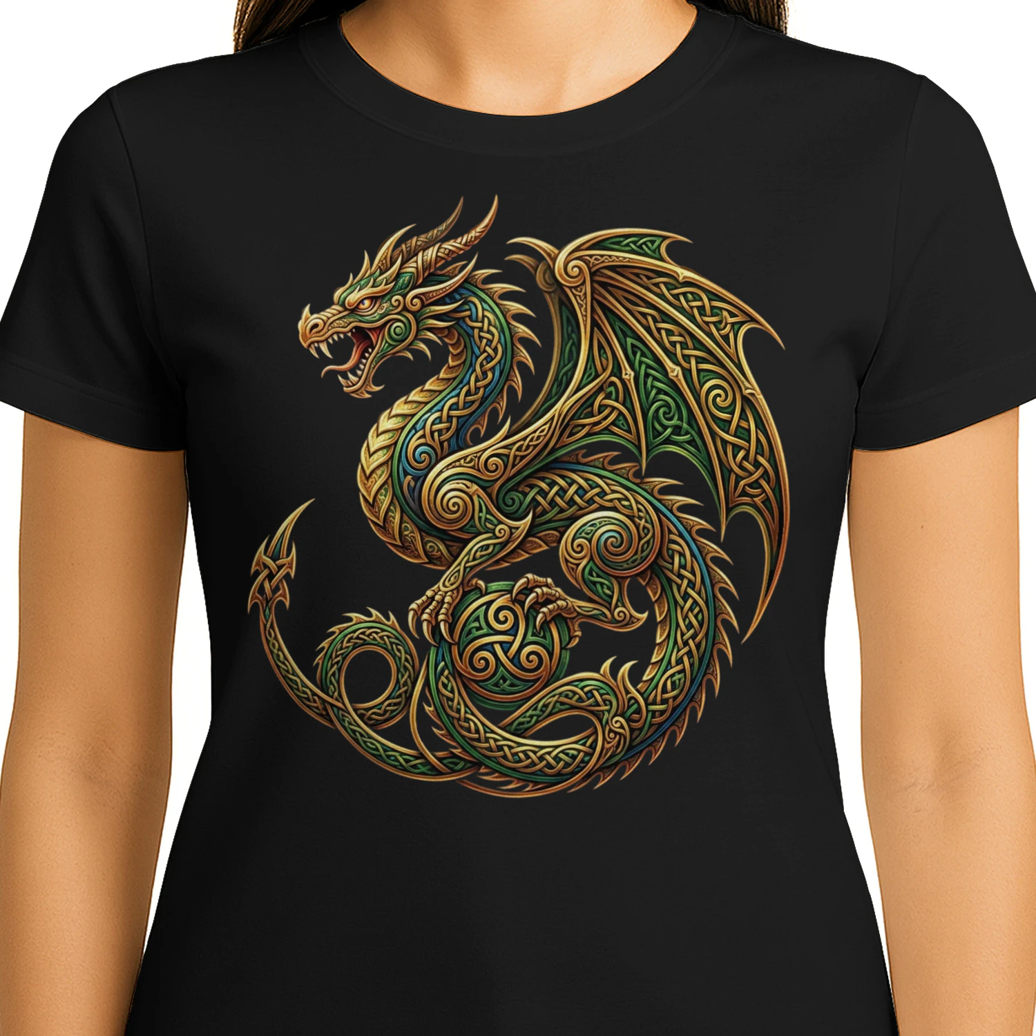 Norse Viking Dragon Emblem