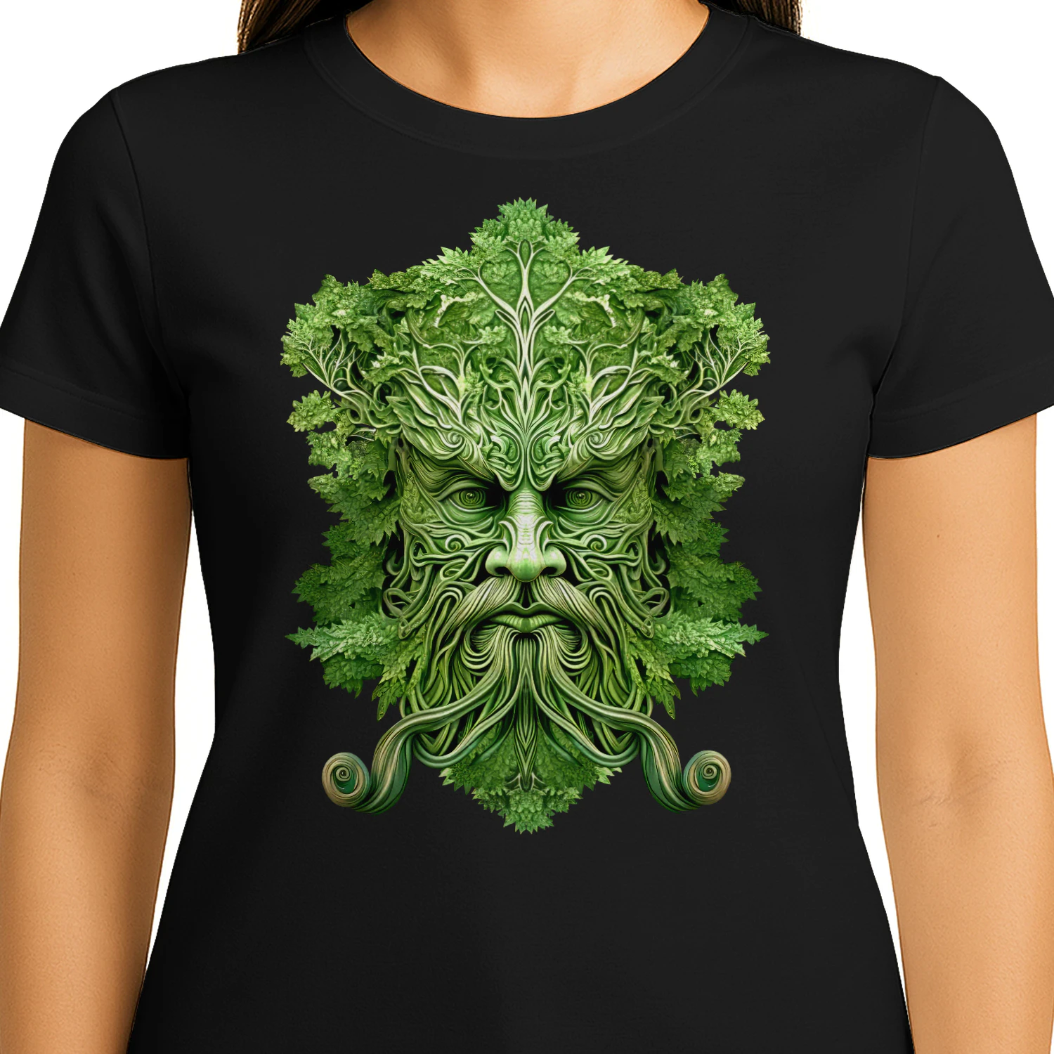 Vibrant Forest Spirit