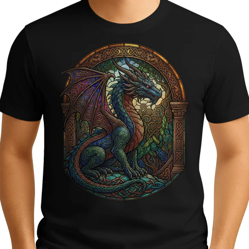 Ancient Celtic Dragon — Sacred & Eternal