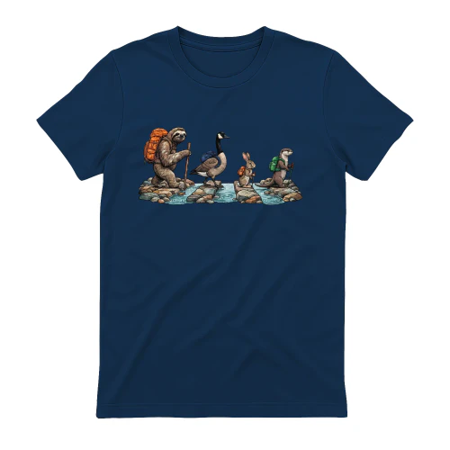 HIKING ANIMALS Abbey Road T-Shirt