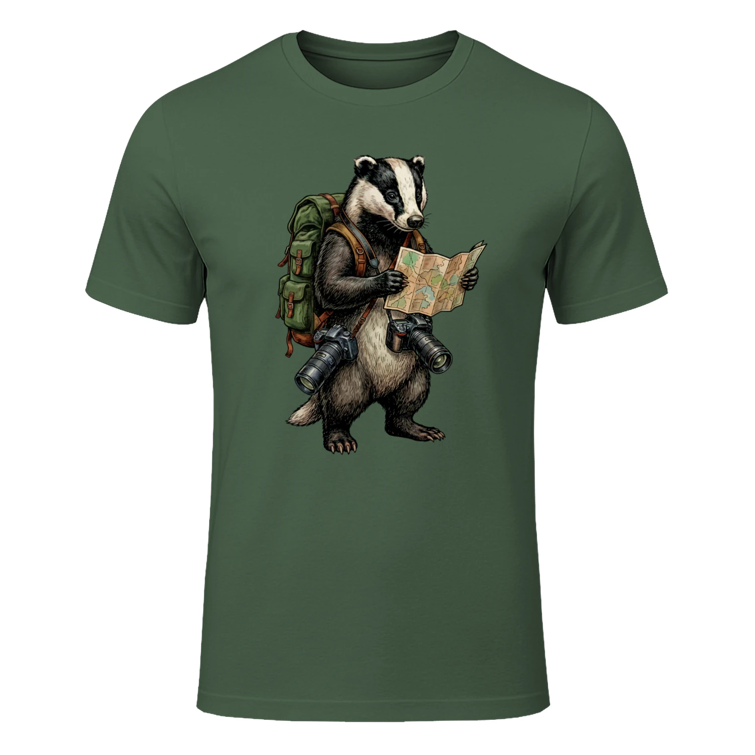 Hiking Badger T-shirt