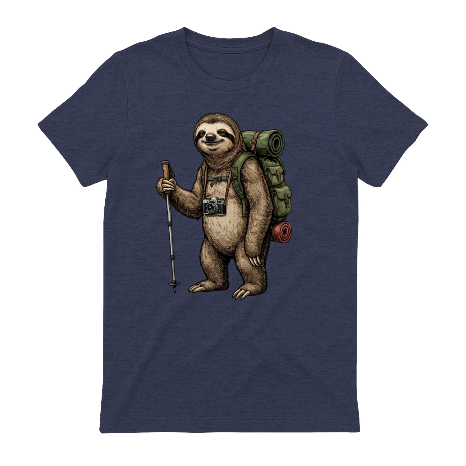Hiking Sloth T-shirt