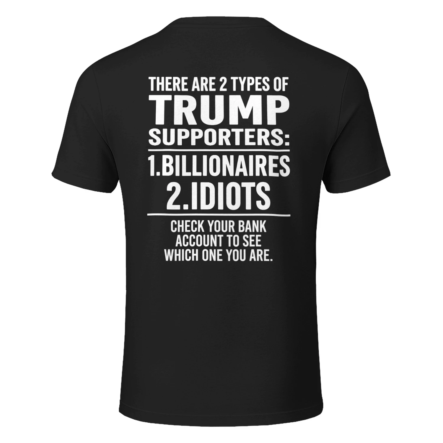 There are 2 types of trump supporters Classic Unisex T-shirt