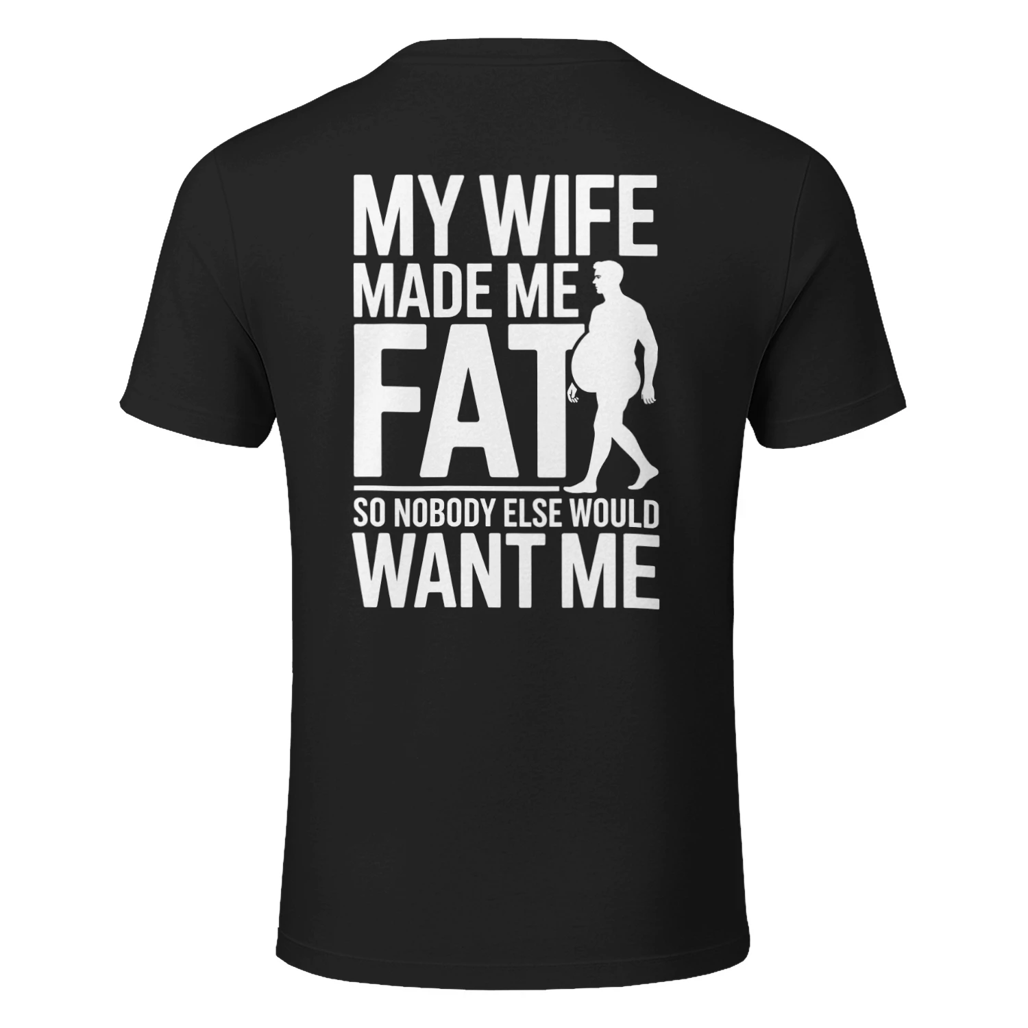 My wife made me fat do nobody else would want me 