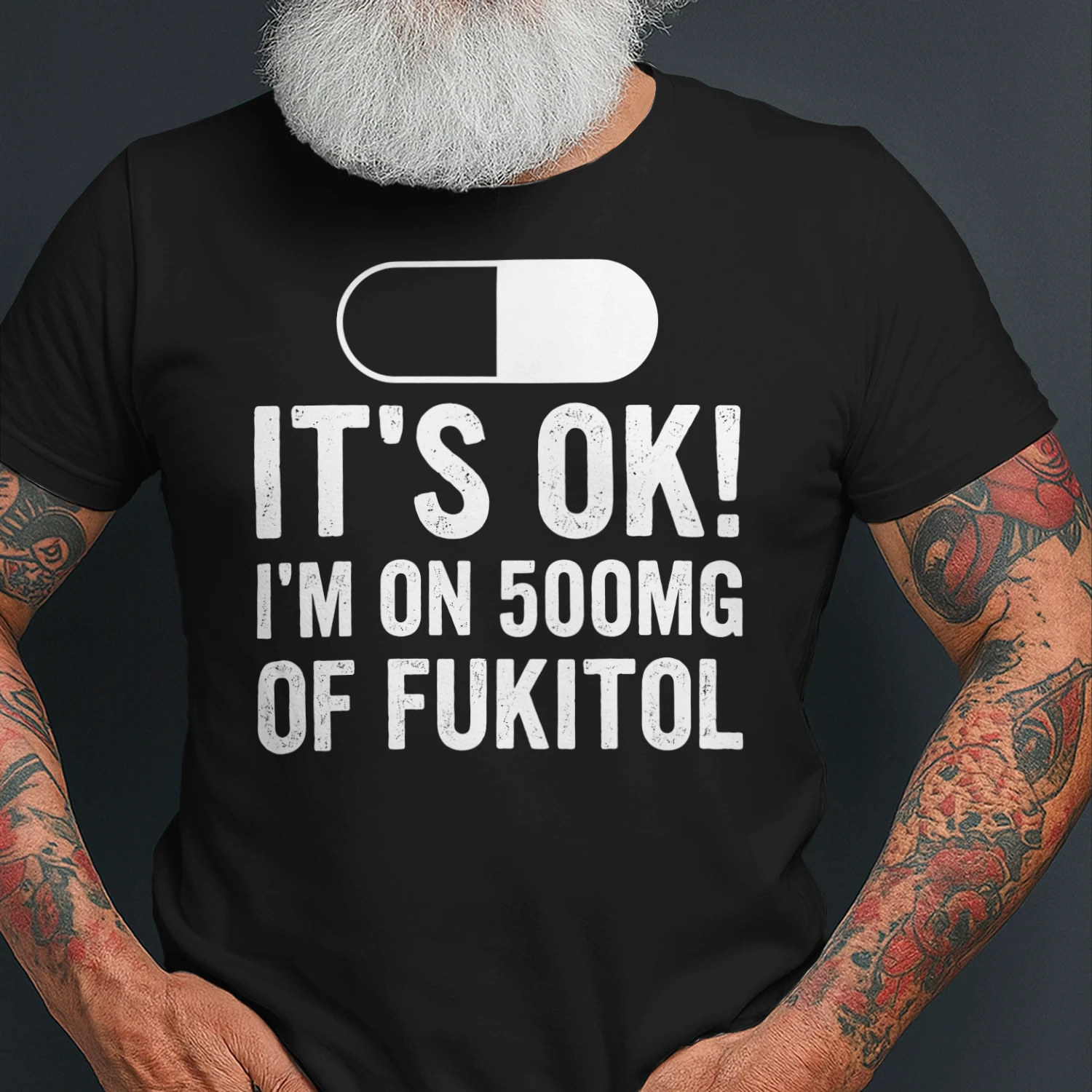 500mg Fukitol Prescription Humor Classic Unisex T-shirt