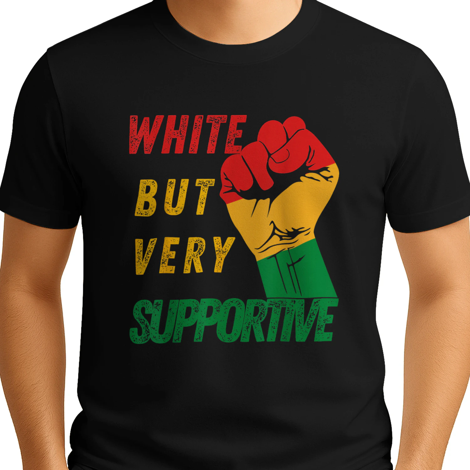 White but supportive ally Juneteenth black history month