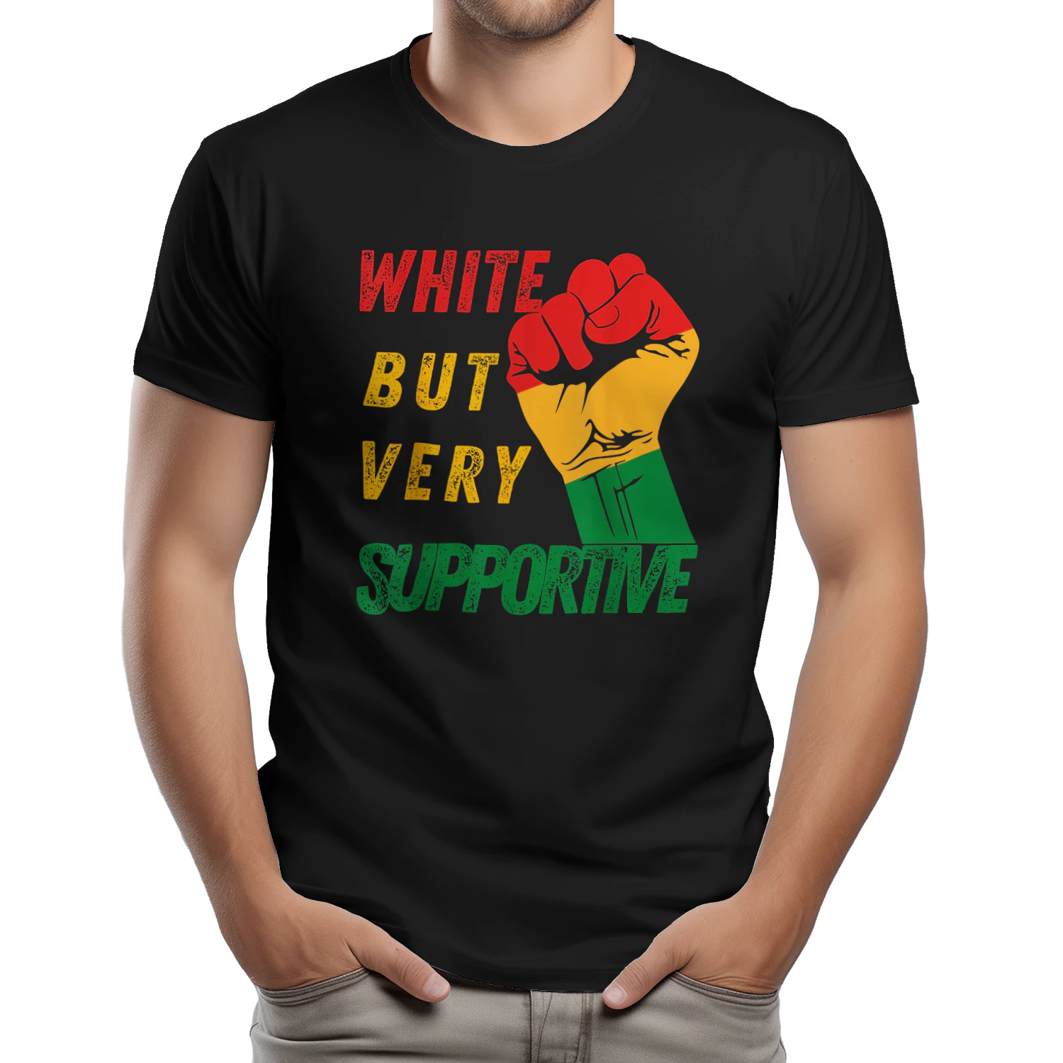White but supportive ally Juneteenth black history month