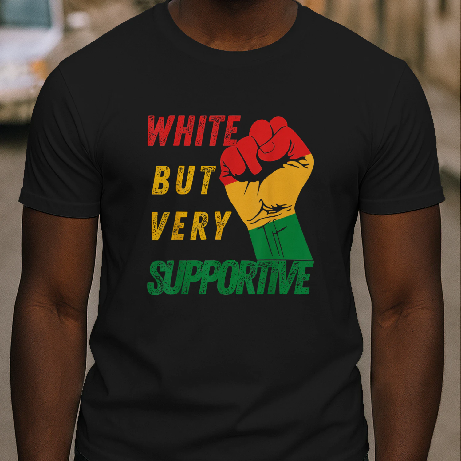 White but supportive ally Juneteenth black history month