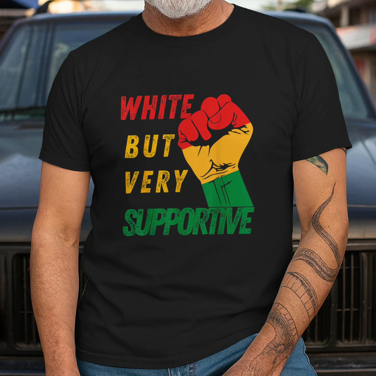 White but supportive ally Juneteenth black history month