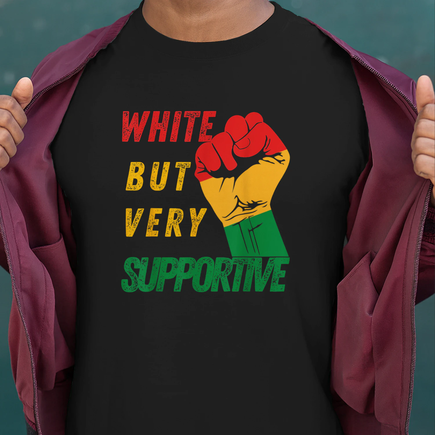 White but supportive ally Juneteenth black history month