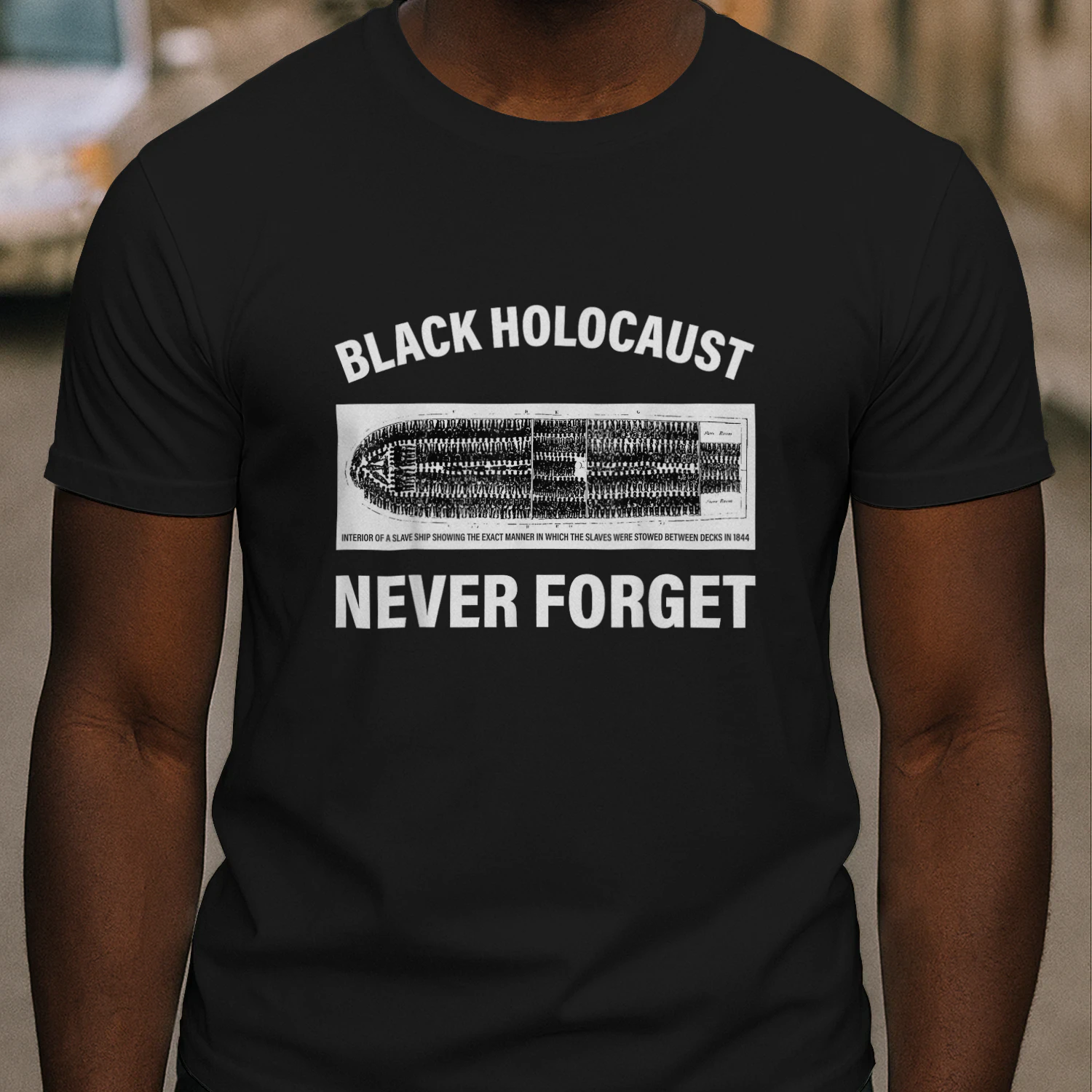Never Forget Black Holocaust Afro Black History Month