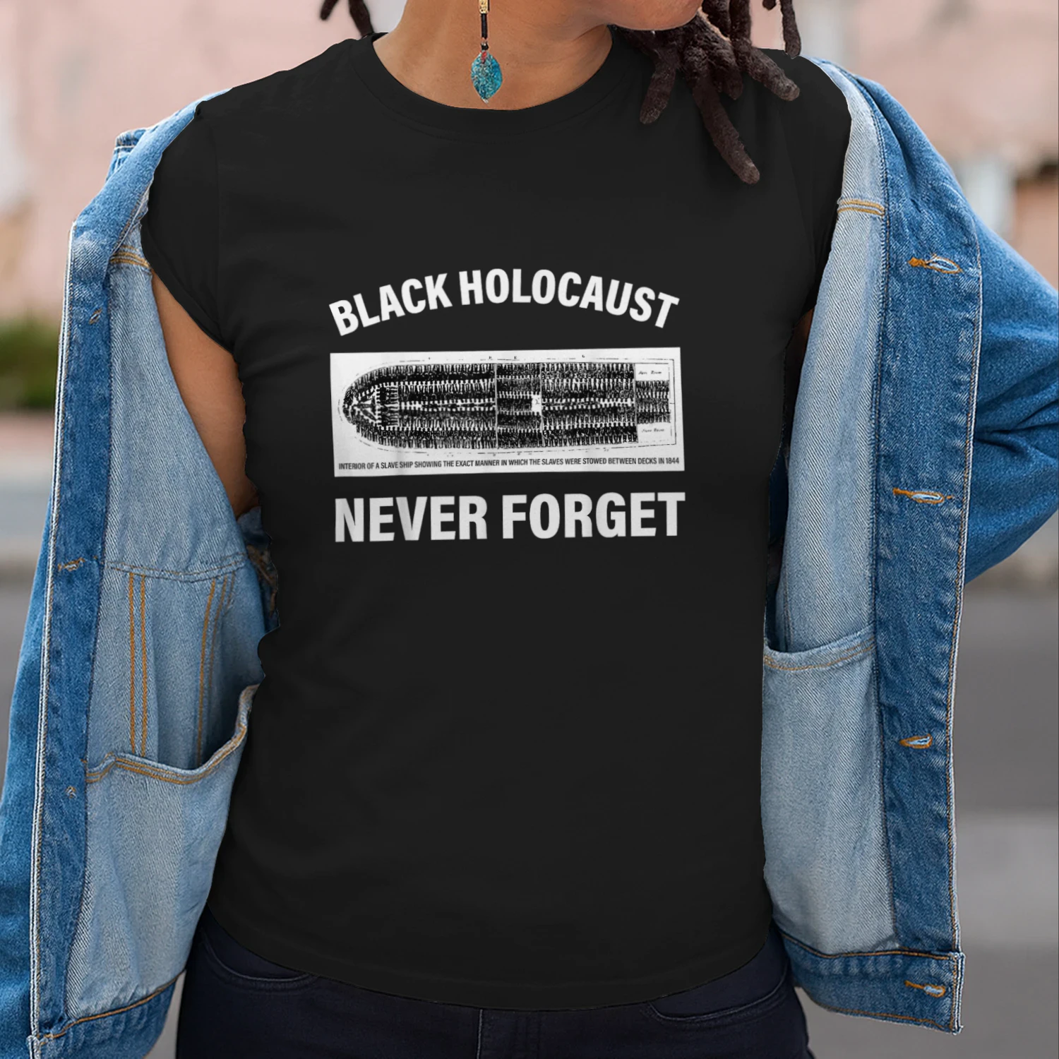 Never Forget Black Holocaust Afro Black History Month