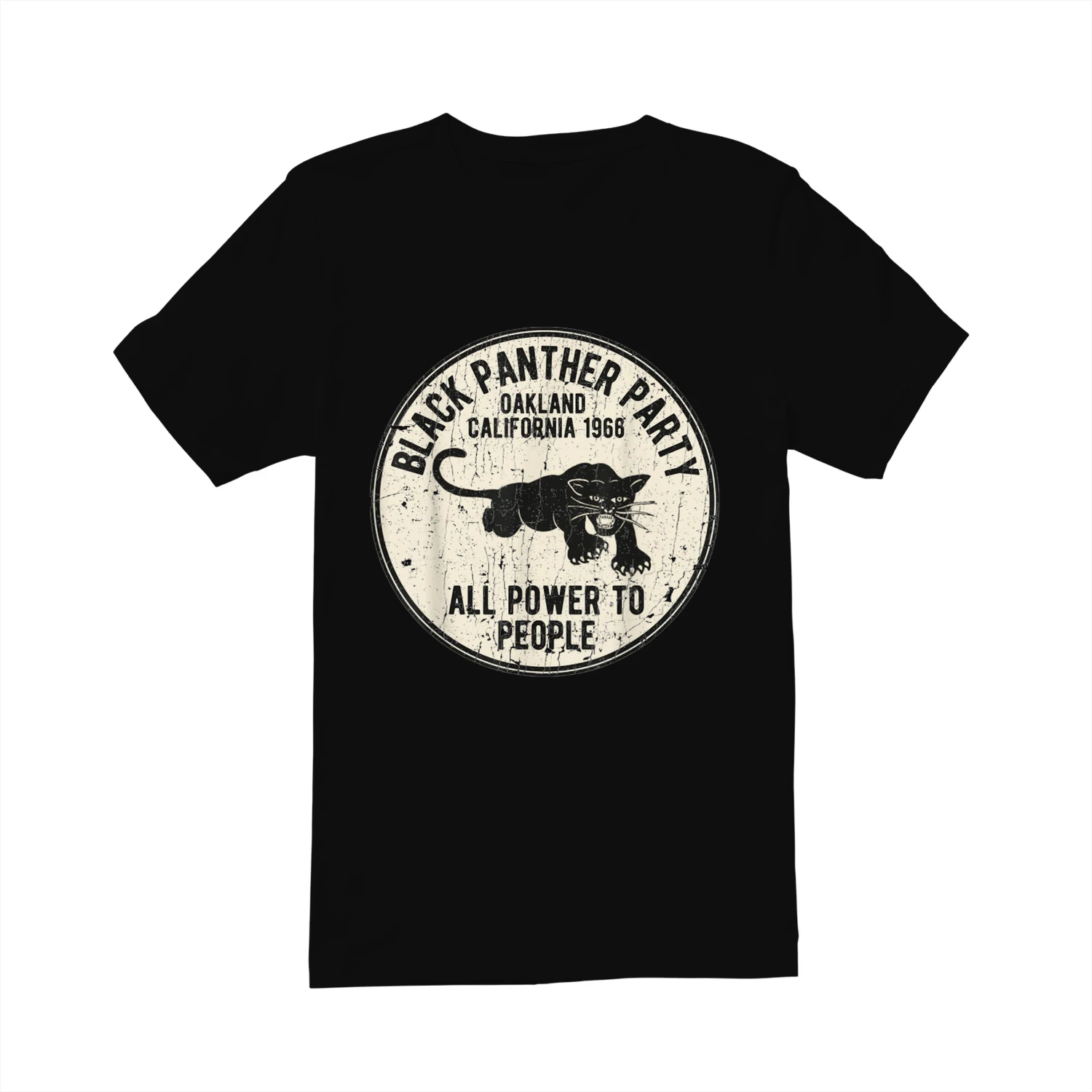 Oakland California 1966 Black Panther Party Distressed