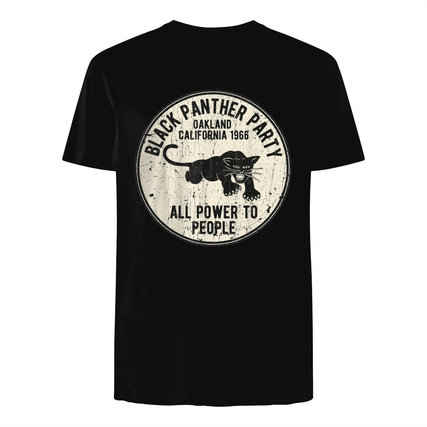 Oakland California 1966 Black Panther Party Distressed