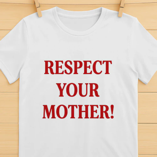 Respect Your Mother Shirt -Mother Earth Awareness Design