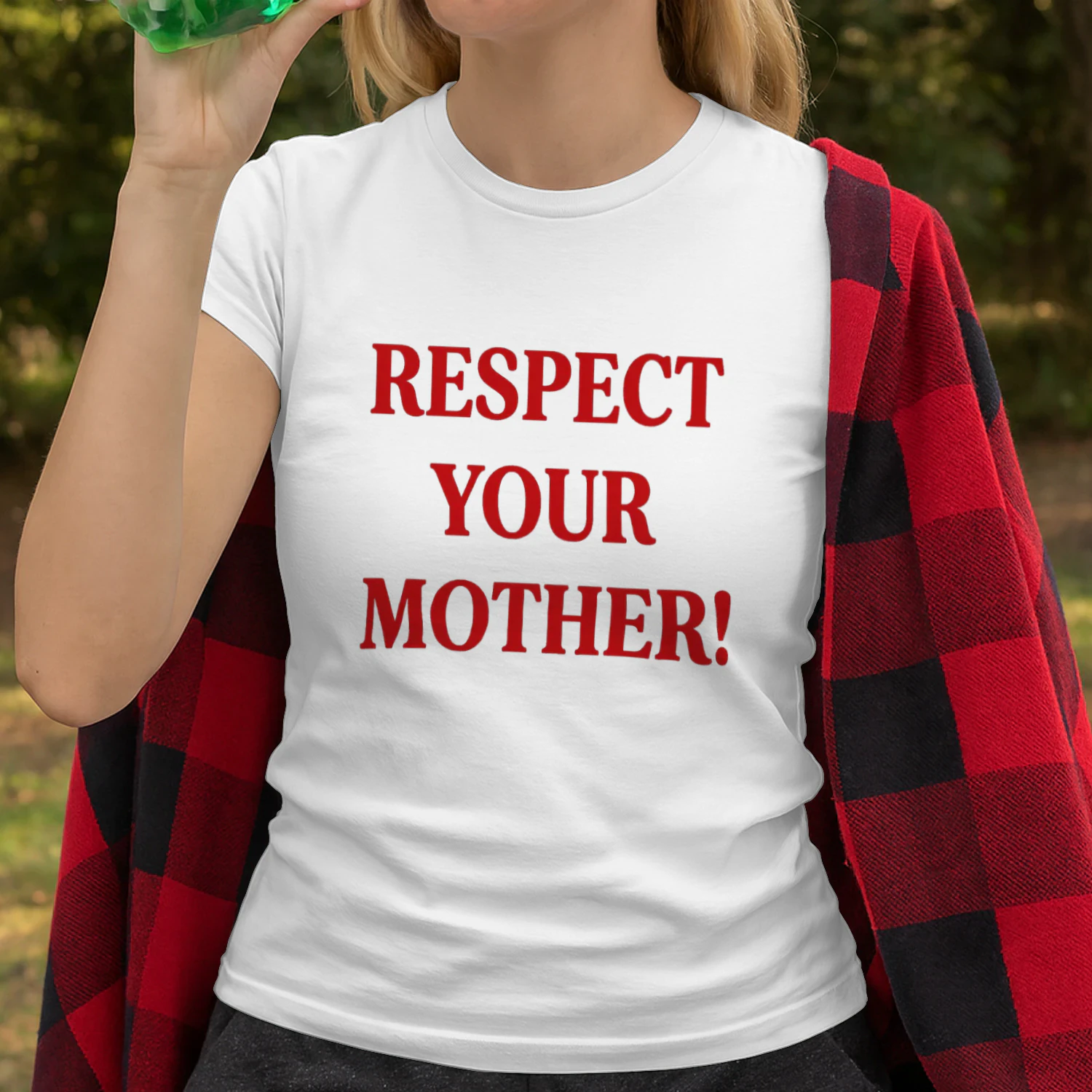 Respect Your Mother T-shirt -Mother Earth Awareness Design