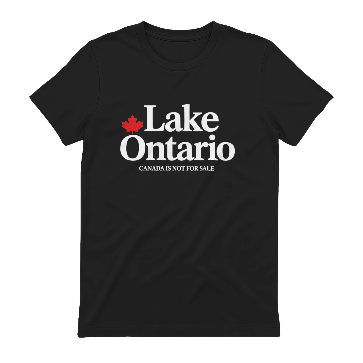 Lake Ontario Canada Is Not For Sale T-shirt-Canadian Pride Design