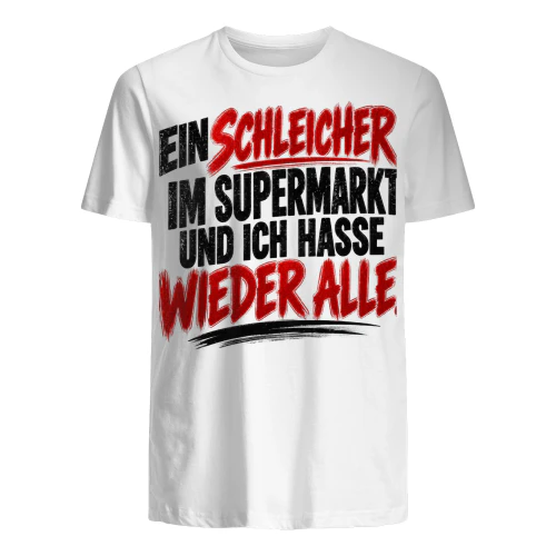GERMANY - EIN SCHLEICHER IM SUPERMARKT UND ICH HASSE WIEDER ALLE