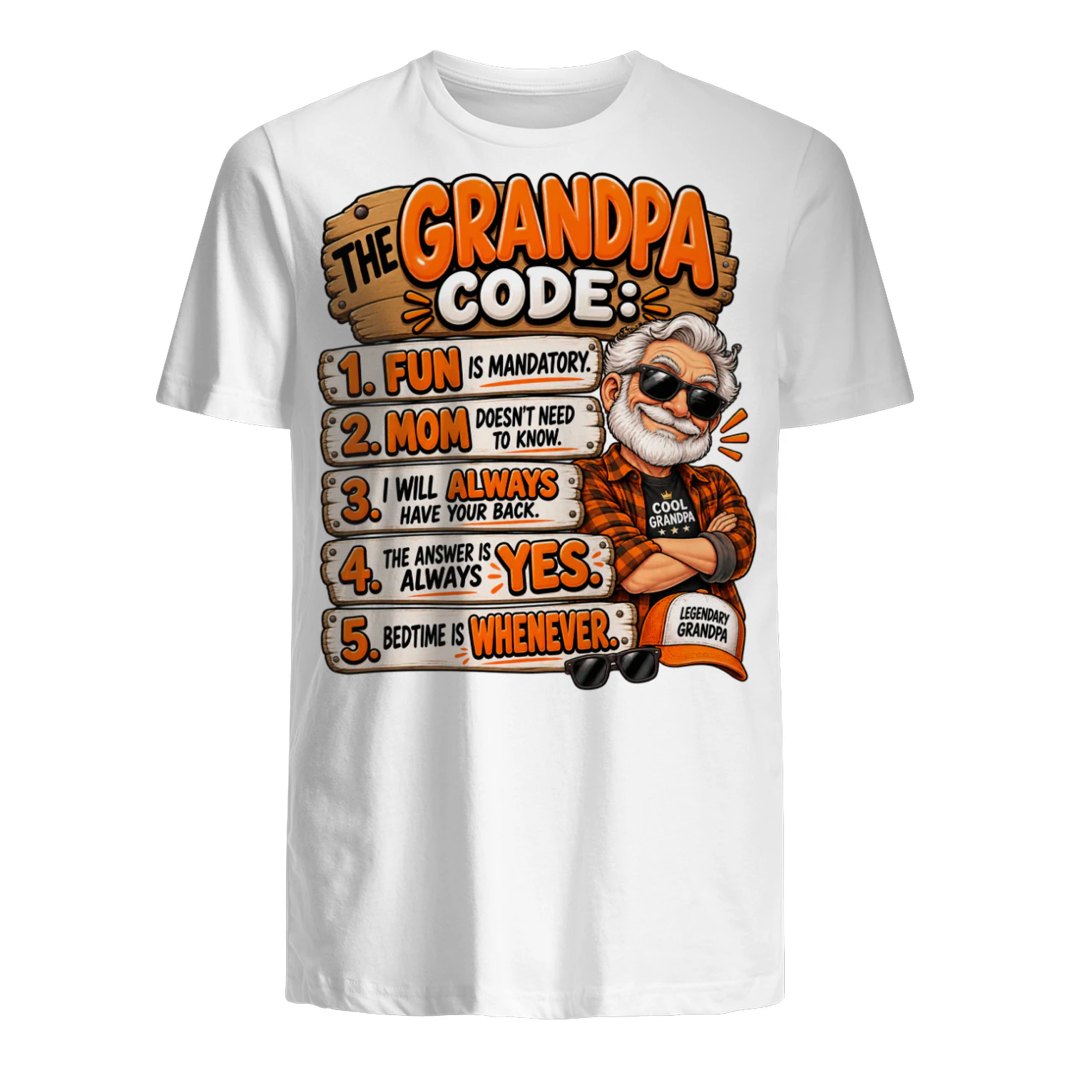 The Grandpa Code 1 Fun Is Mandatory 2 Mom Doesn't Need To Know 3 I Will Always Have Your Back