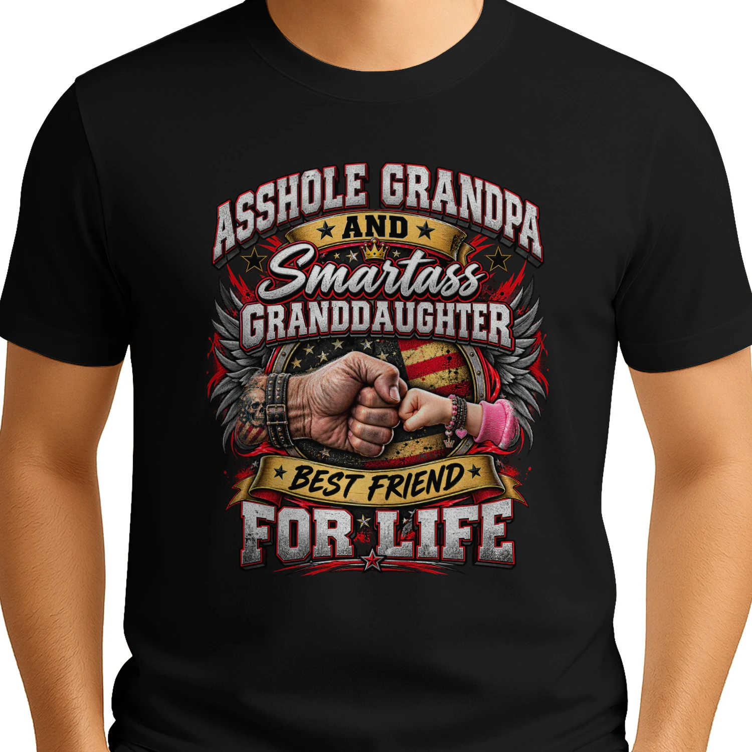 Asshole Grandpa And Smartass Granddaughter Best Friend For Life