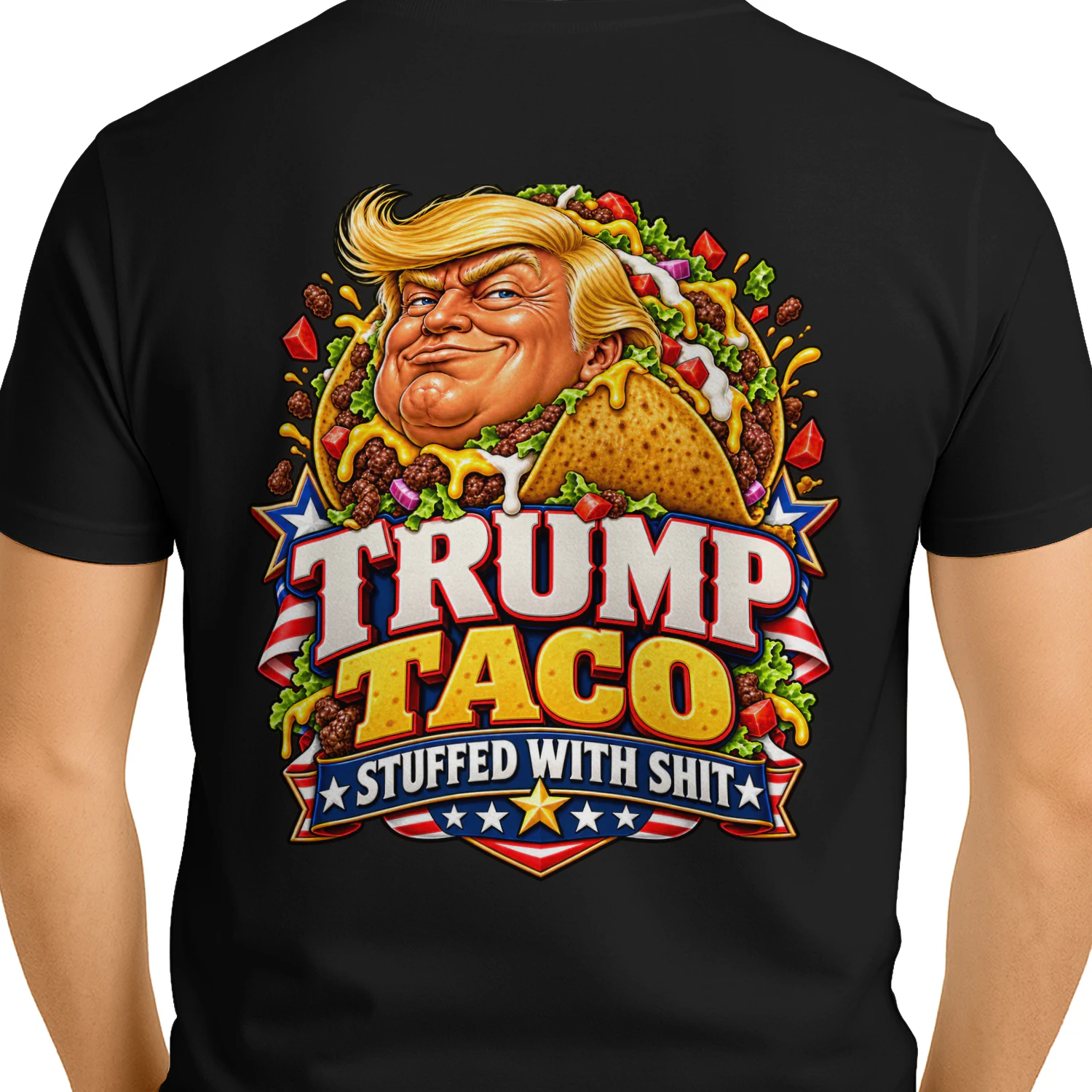 TRUMP TACO STUFFED WITH SHIT