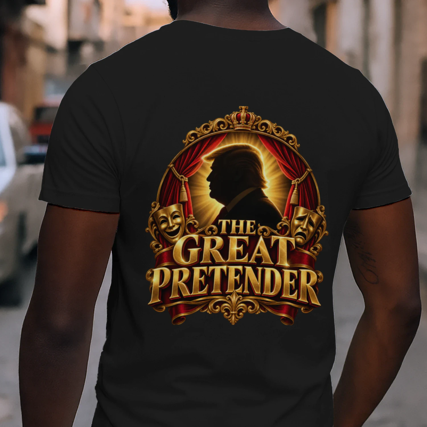 TRUMP THE GREAT PRETENDER 