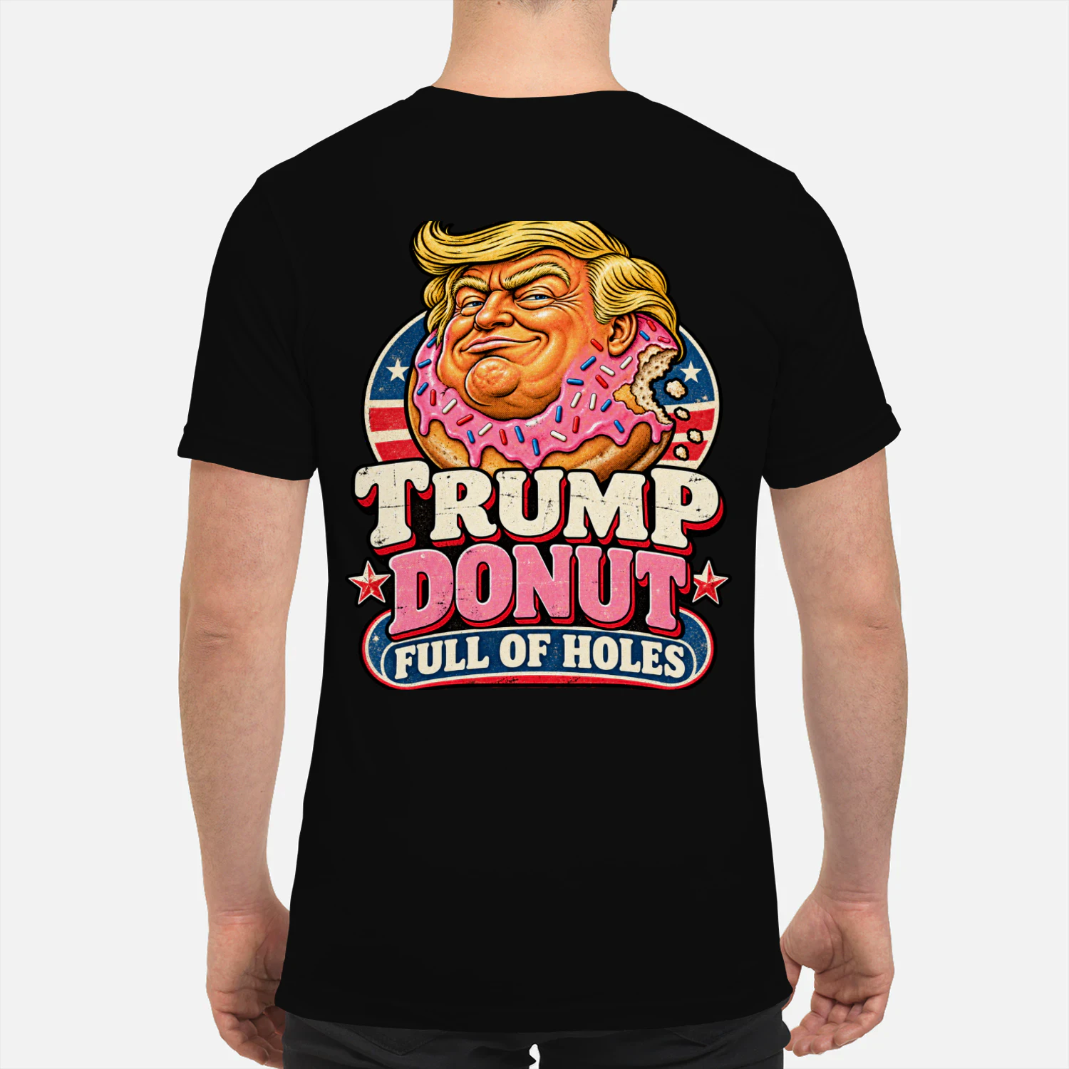 TRUMP DONUT FULL OF HOLES