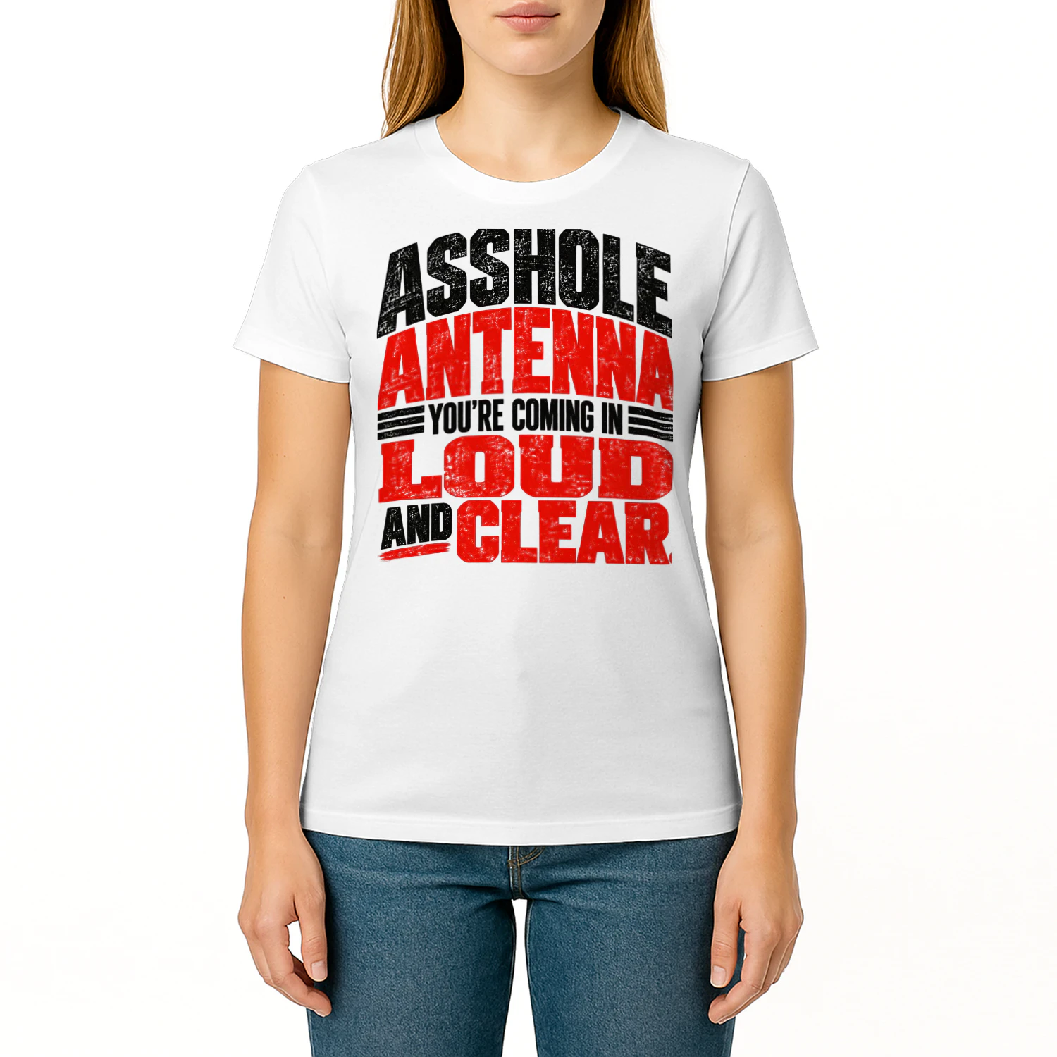 USA - ASSHOLE ANTENNA — YOU'RE COMING IN LOUD AND CLEAR.