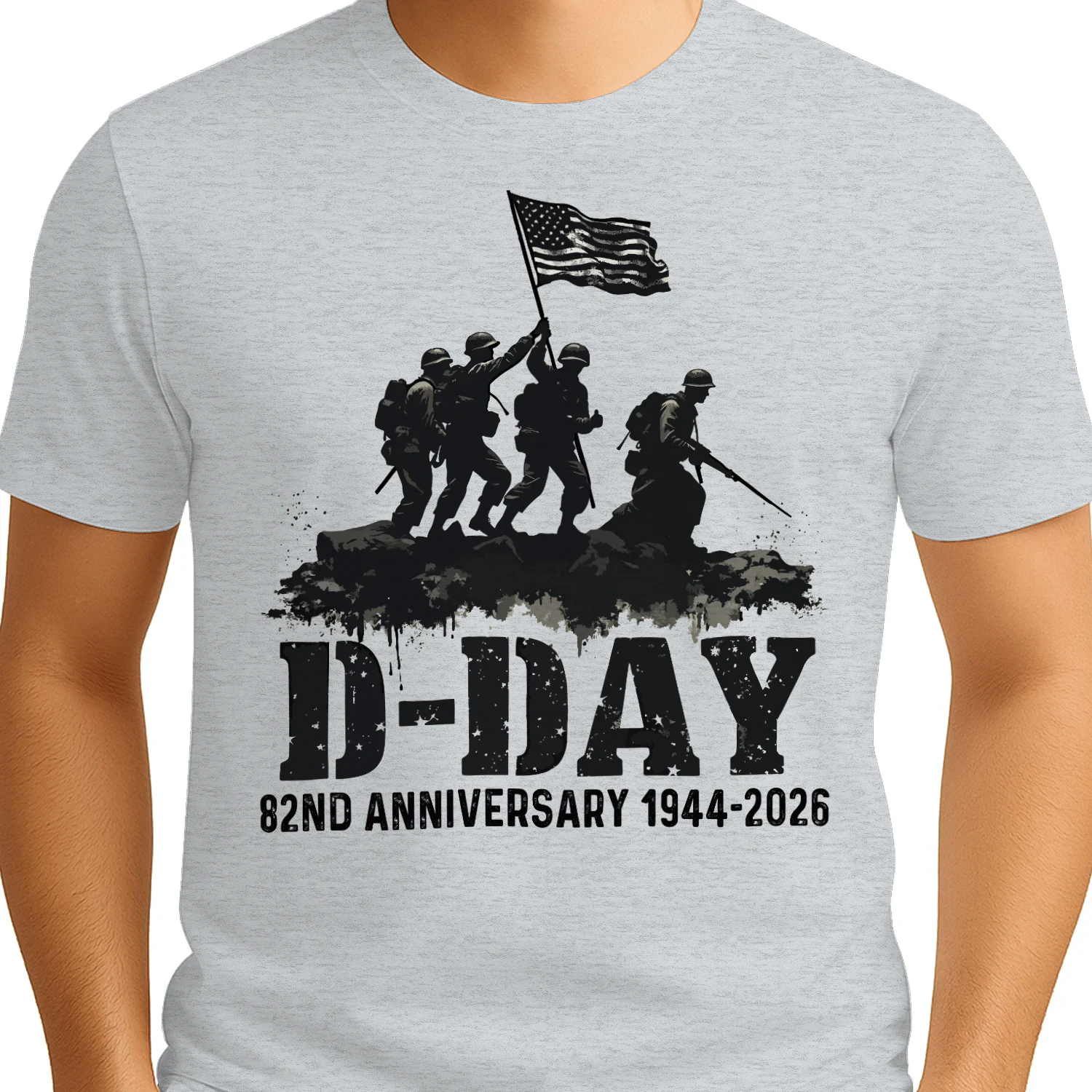Omaha Beach D-Day 82 nd Anniversary Honor History normandy Classic Unisex T-shirt