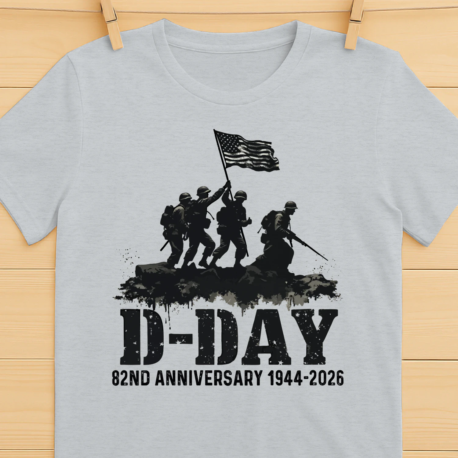 Omaha Beach D-Day 82 nd Anniversary Honor History normandy Classic Unisex T-shirt