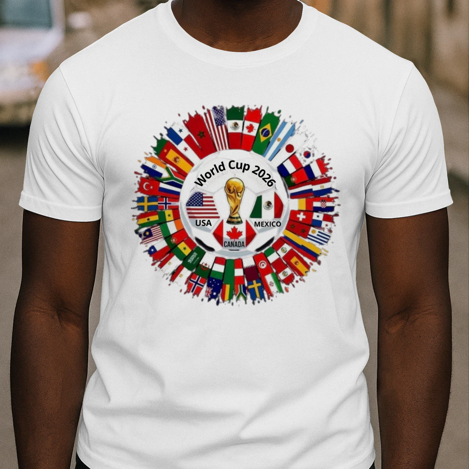 Fans T-shirt World Cup 2026