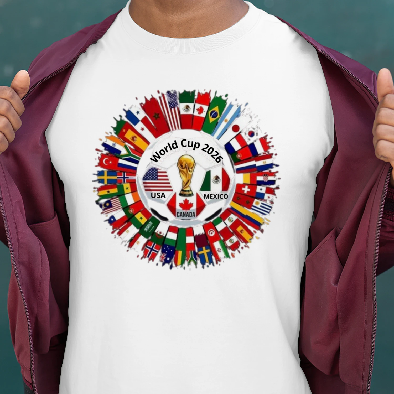 Fans T-shirt World Cup 2026
