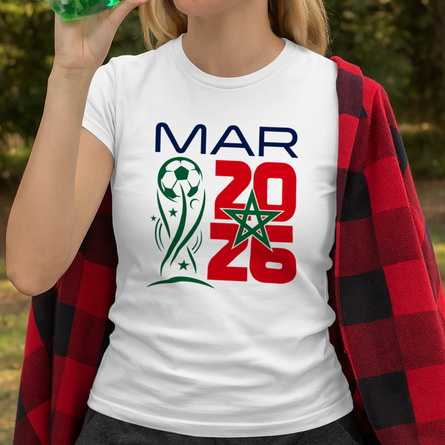 T-shirt Fans Morocco World Cup 2026