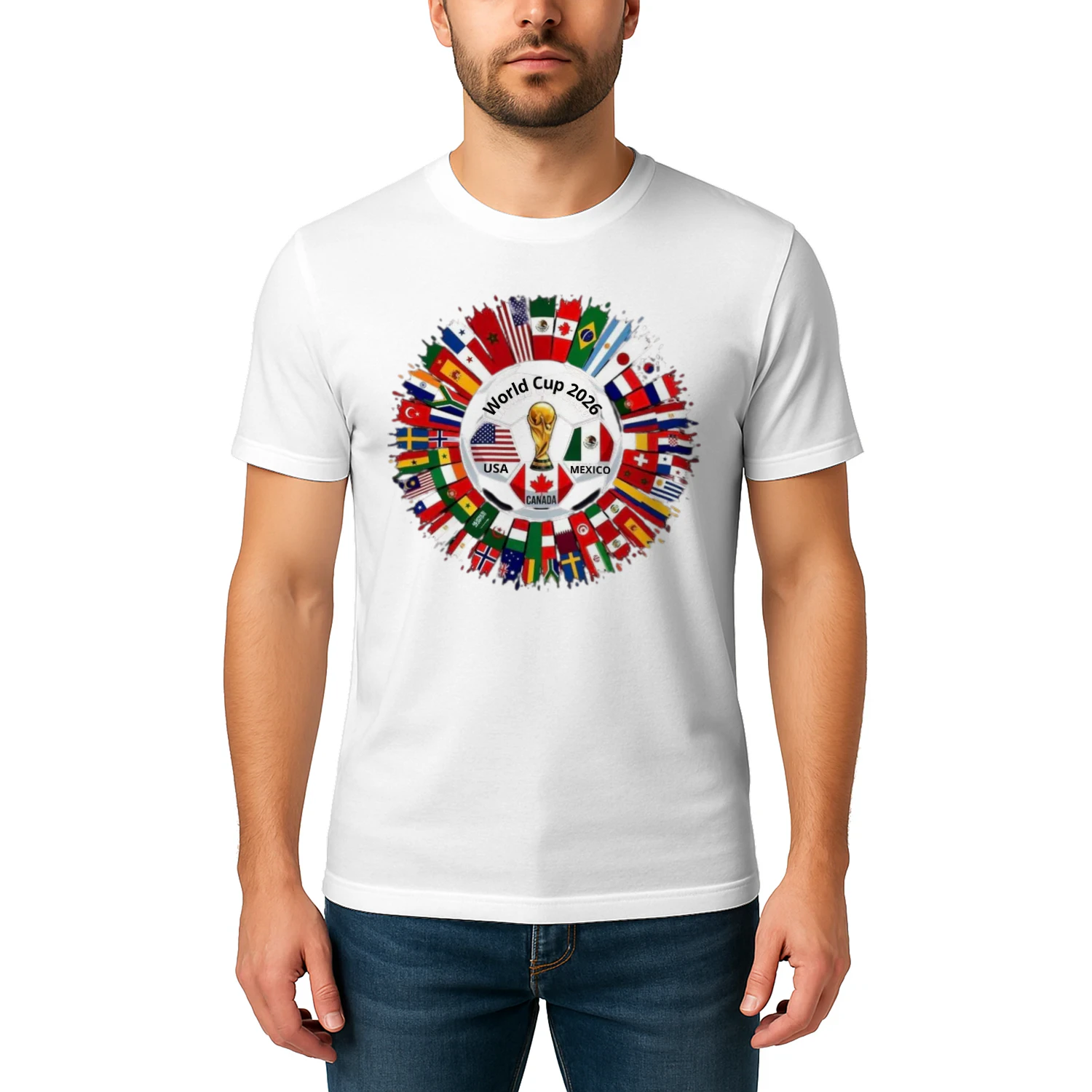 Fans T-shirt World Cup 2026