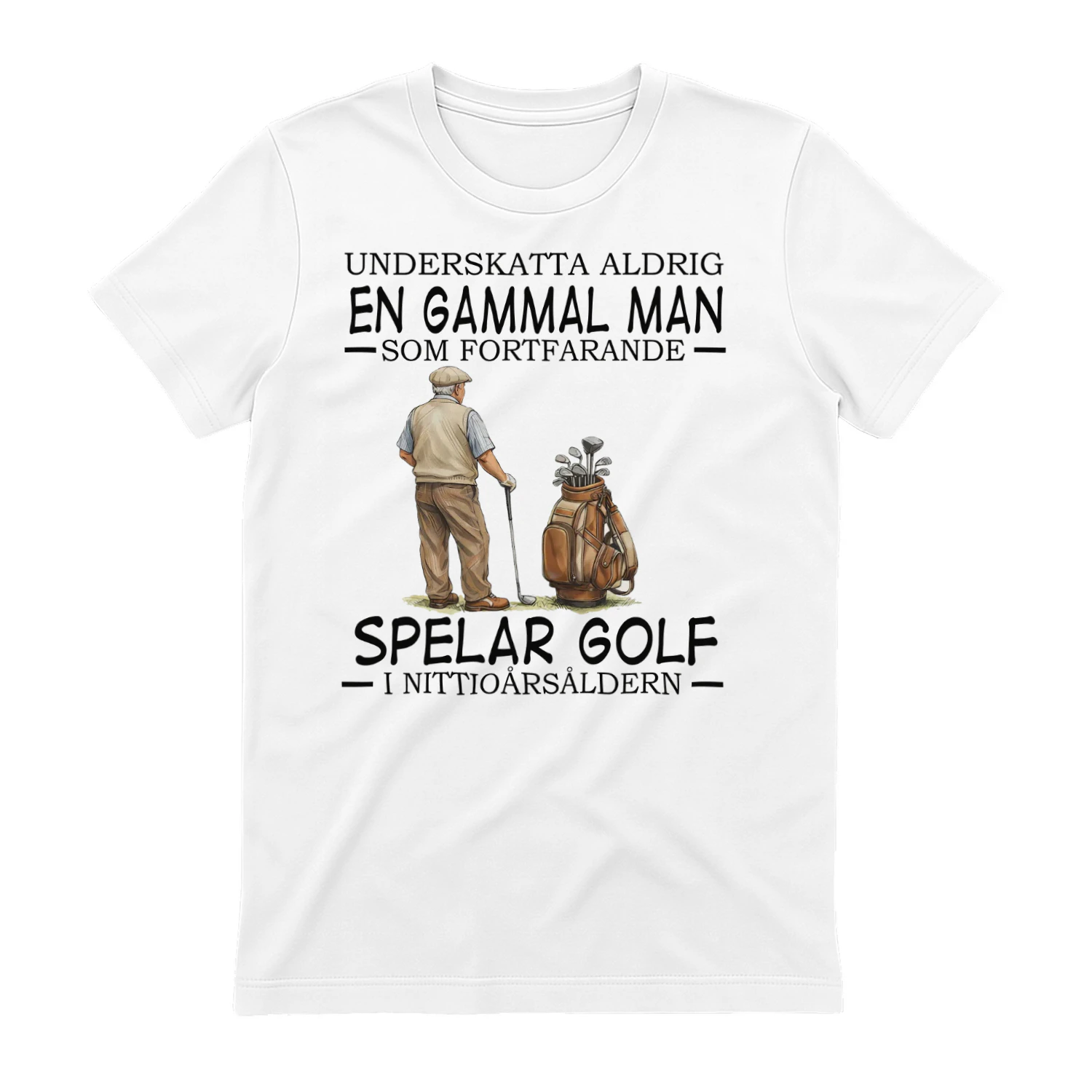 SPELAR GOLF