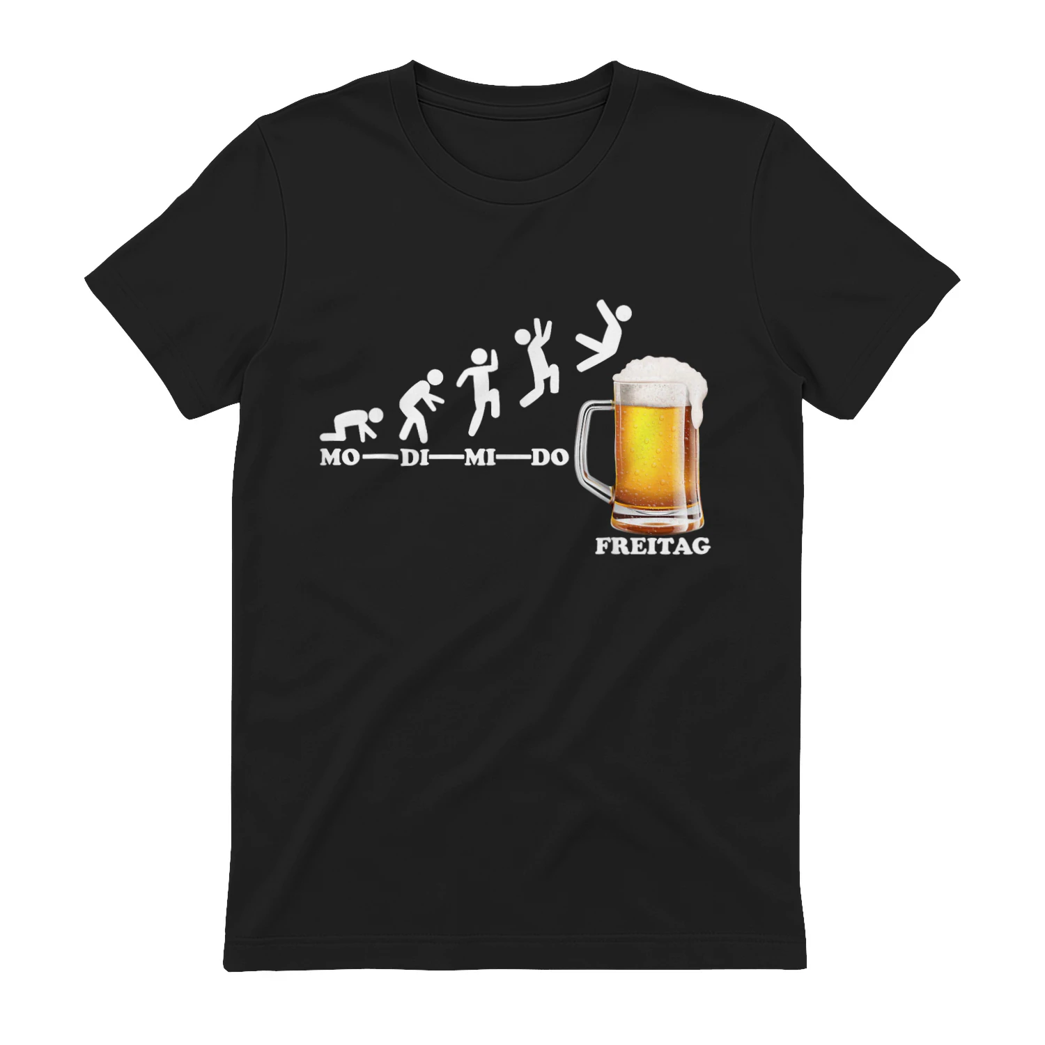 Lustige Bier Sprüche Woche Endlich Freitag Wochenende T-Shirt
