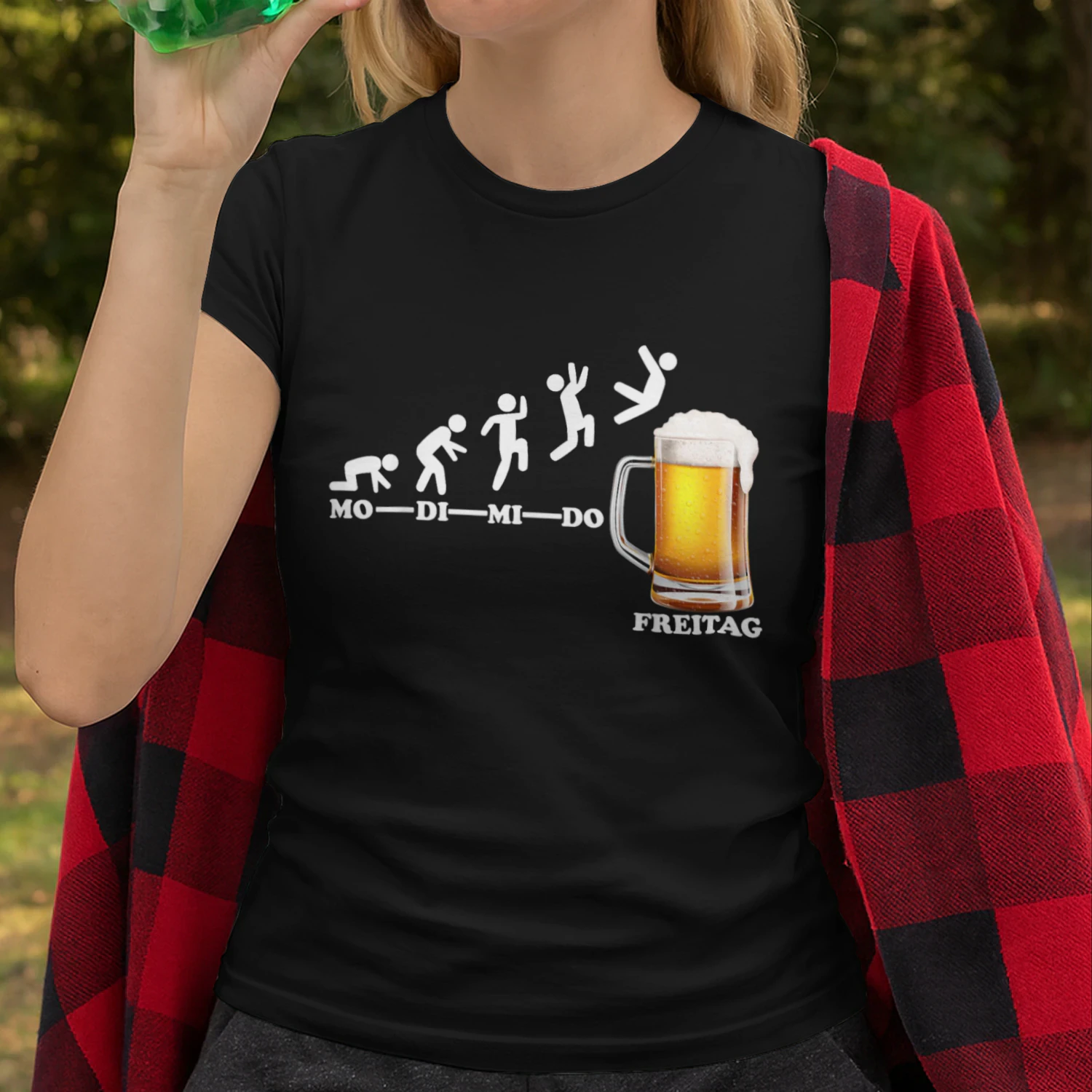 Lustige Bier Sprüche Woche Endlich Freitag Wochenende T-Shirt