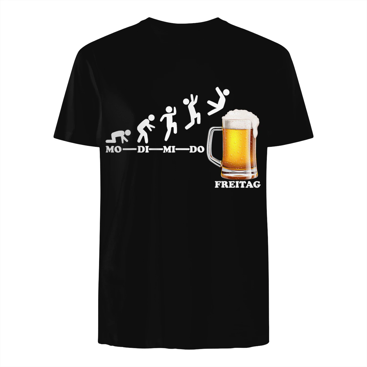Lustige Bier Sprüche Woche Endlich Freitag Wochenende T-Shirt