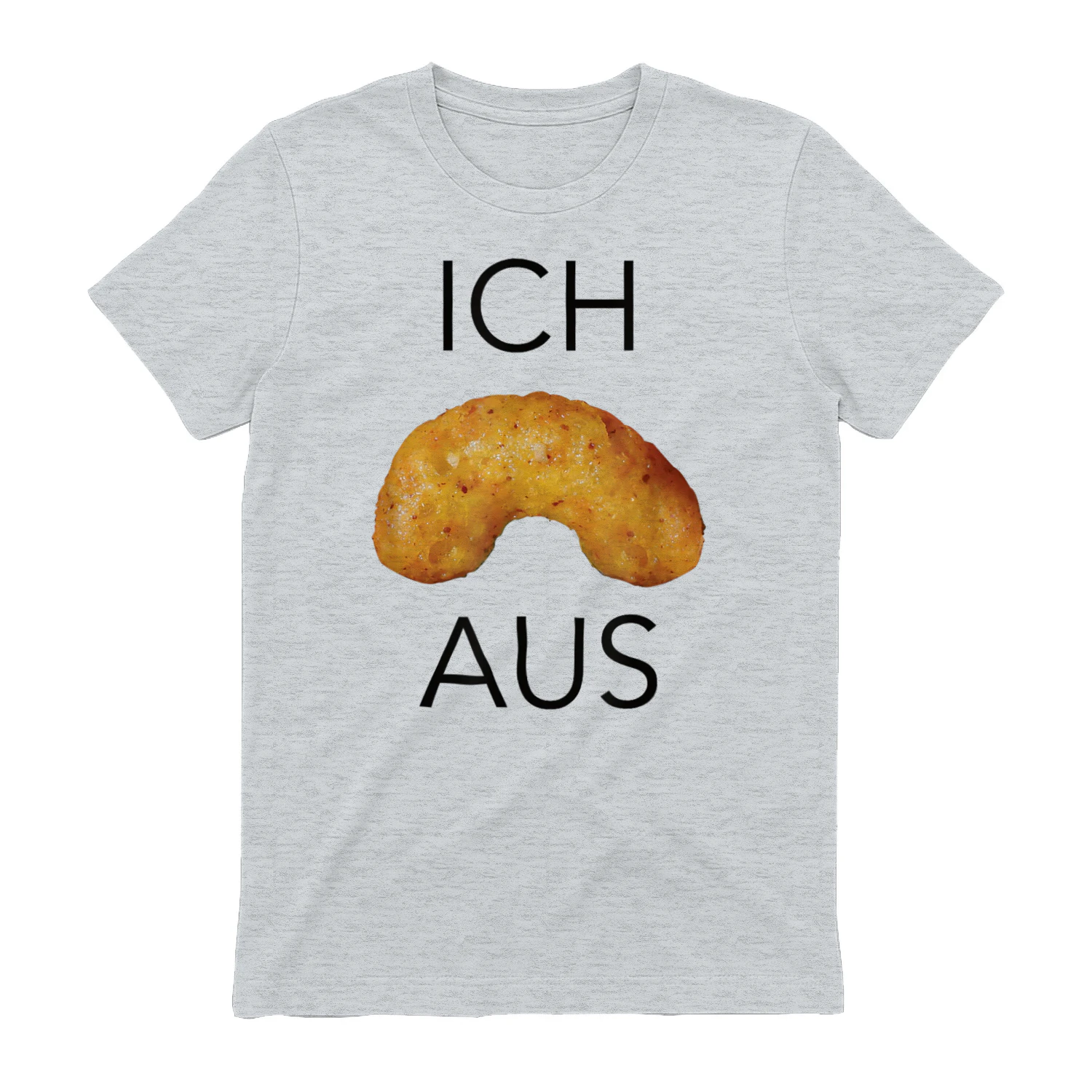 Lustige Erdnussflips Geschenke Ich flip aus Erdnussflip T-Shirt Grau Meliert Cartoon Unisex Erwachsener S Klassische Passform Kurzarm