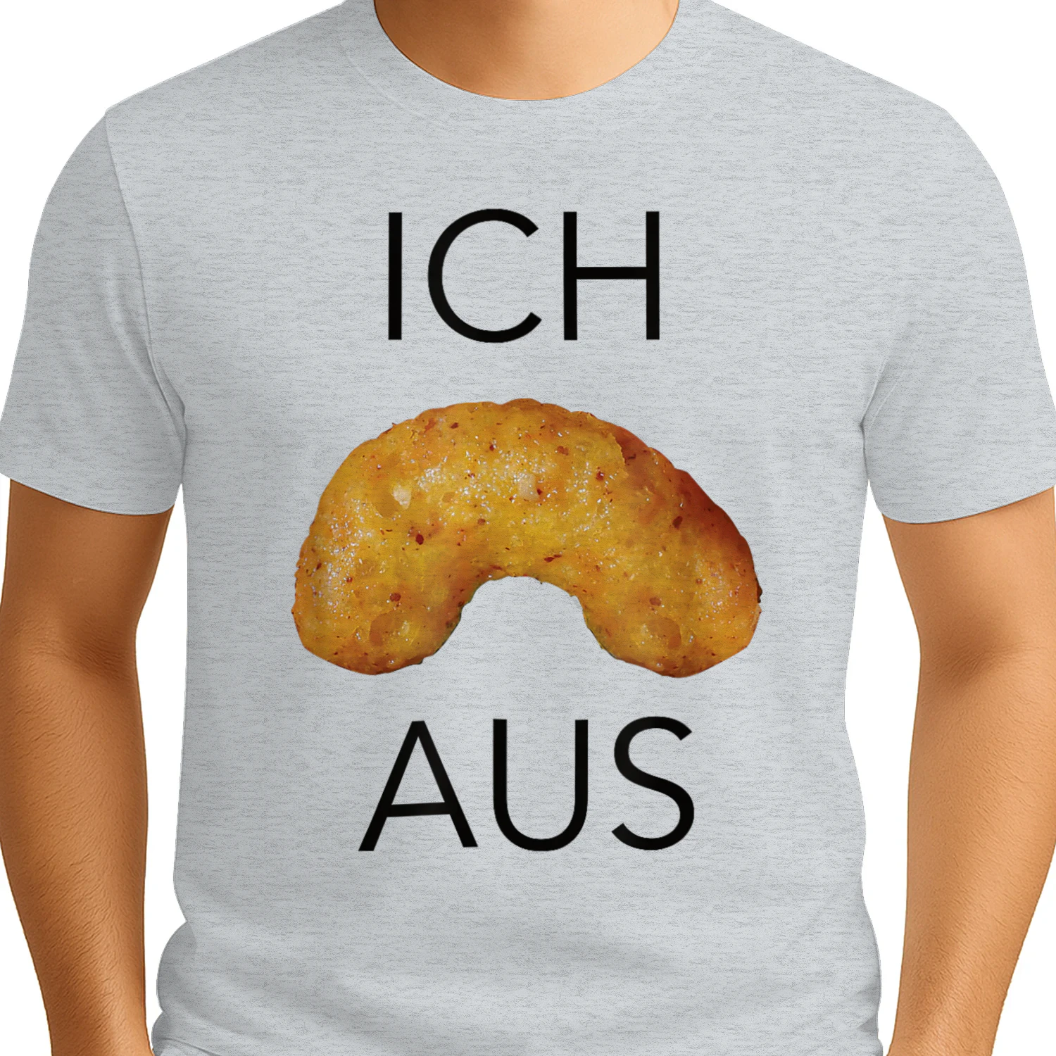 Lustige Erdnussflips Geschenke Ich flip aus Erdnussflip T-Shirt Grau Meliert Cartoon Unisex Erwachsener S Klassische Passform Kurzarm
