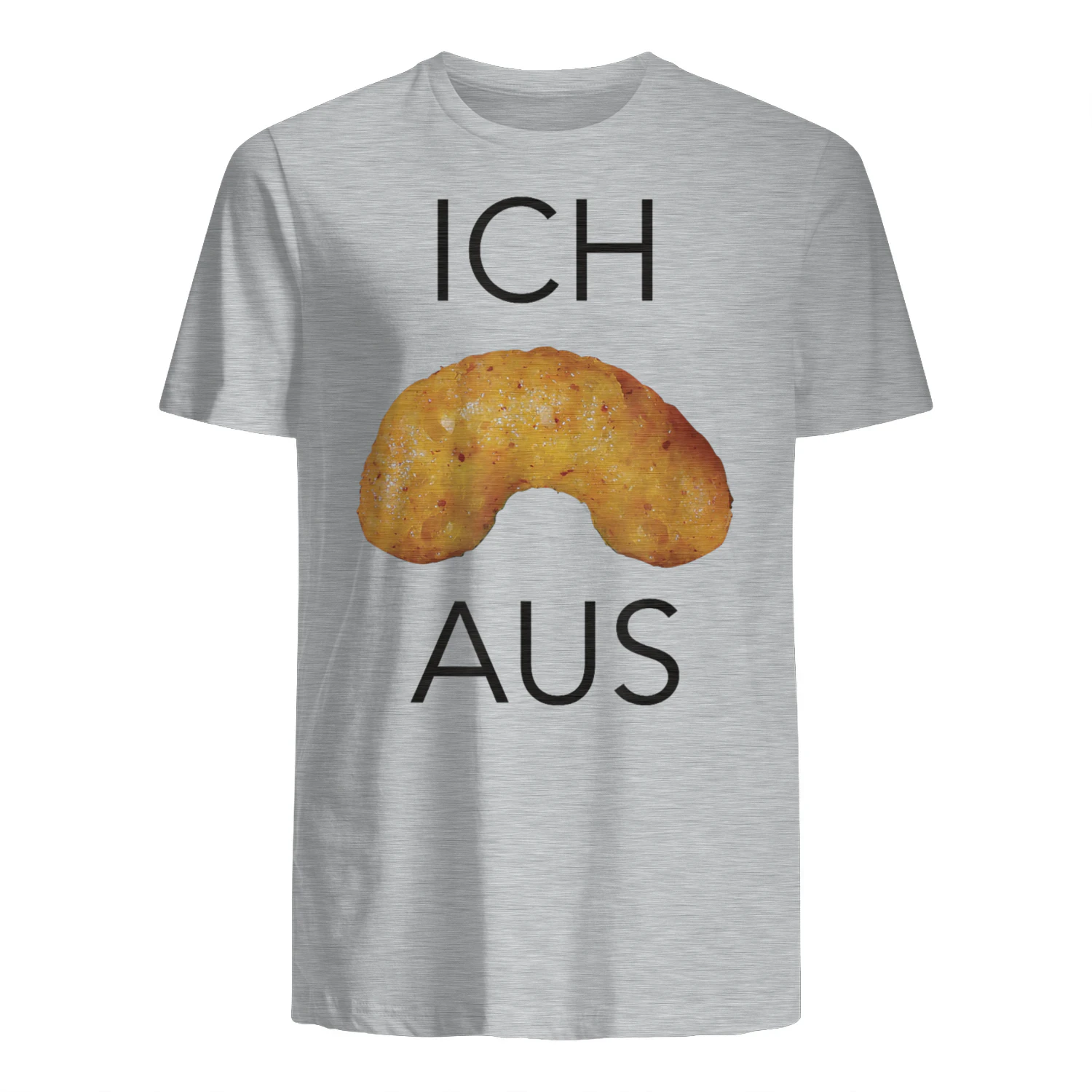 Lustige Erdnussflips Geschenke Ich flip aus Erdnussflip T-Shirt Grau Meliert Cartoon Unisex Erwachsener S Klassische Passform Kurzarm