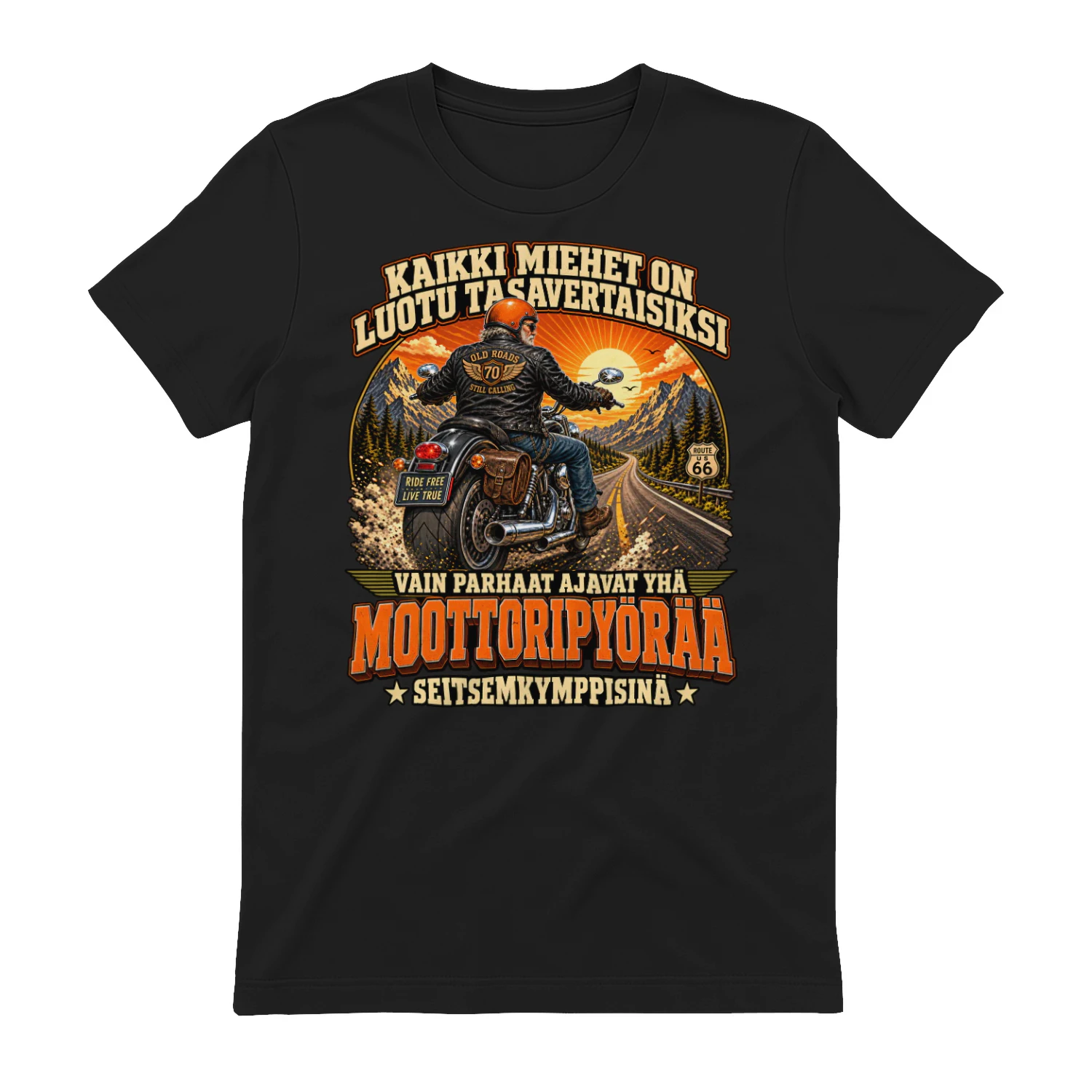 FI-All men are created equal, only the best still ride motorcycles in their seventies