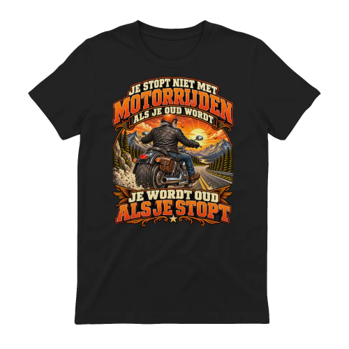 NL-You don't stop riding motorcycles when you get old