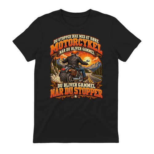 DK-You don't stop riding motorcycles when you get old