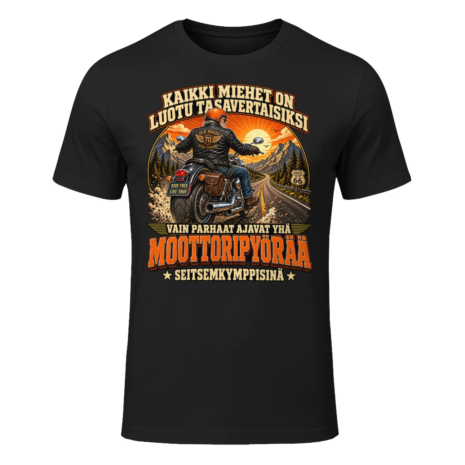 FI-All men are created equal, only the best still ride motorcycles in their seventies