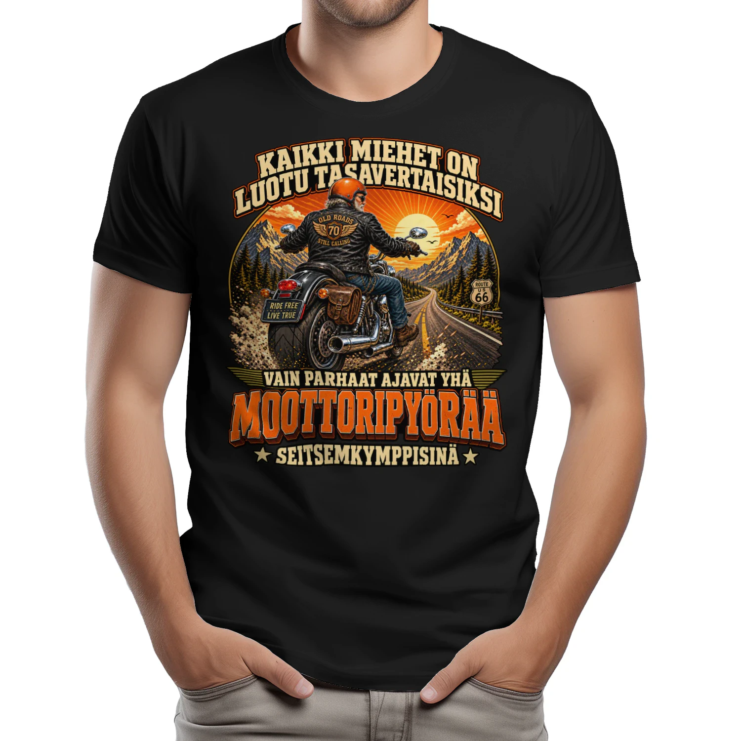 FI-All men are created equal, only the best still ride motorcycles in their seventies