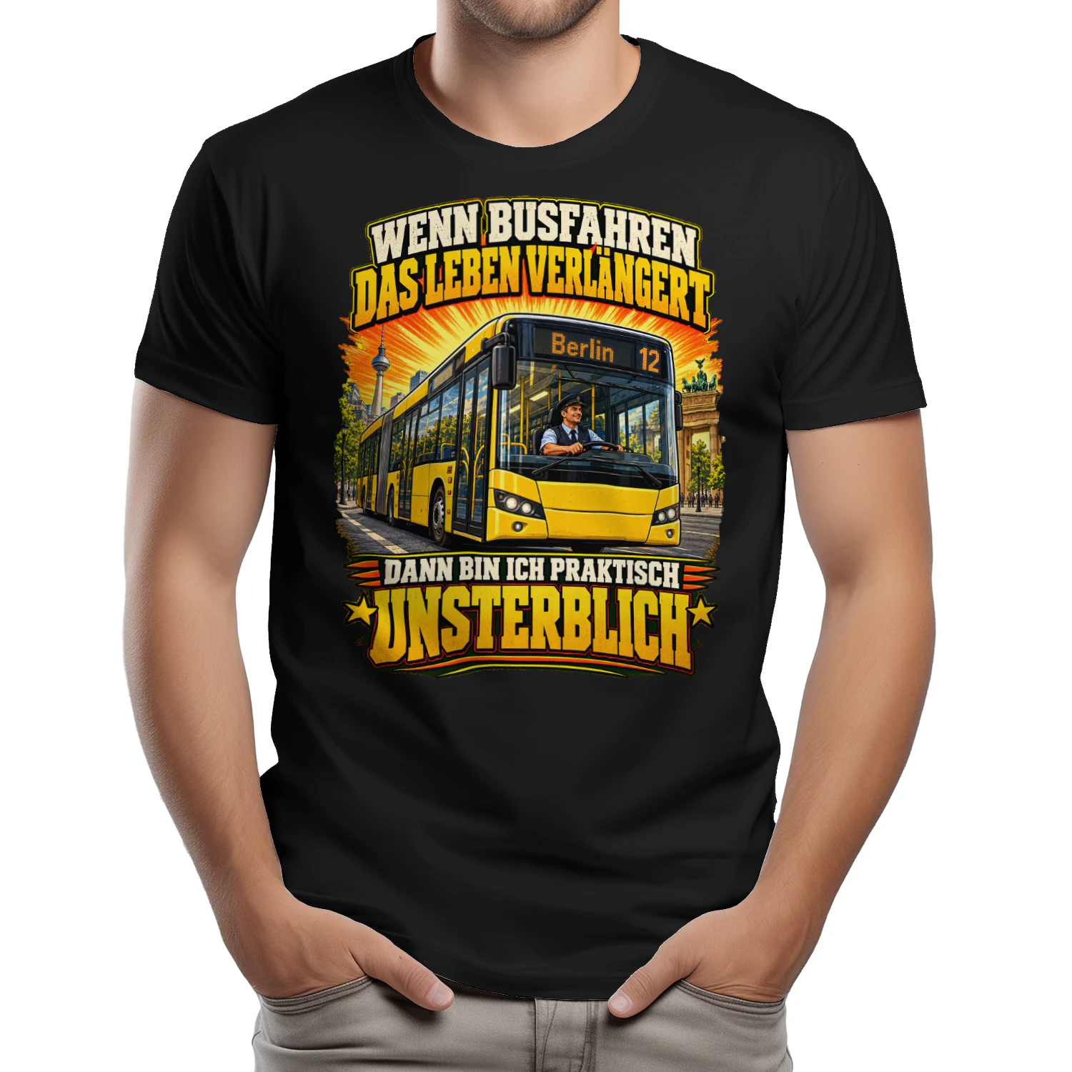 DE-IF DRIVING BUSES EXTENDS LIFE THEN I'M PRACTICALLY IMMORTAL