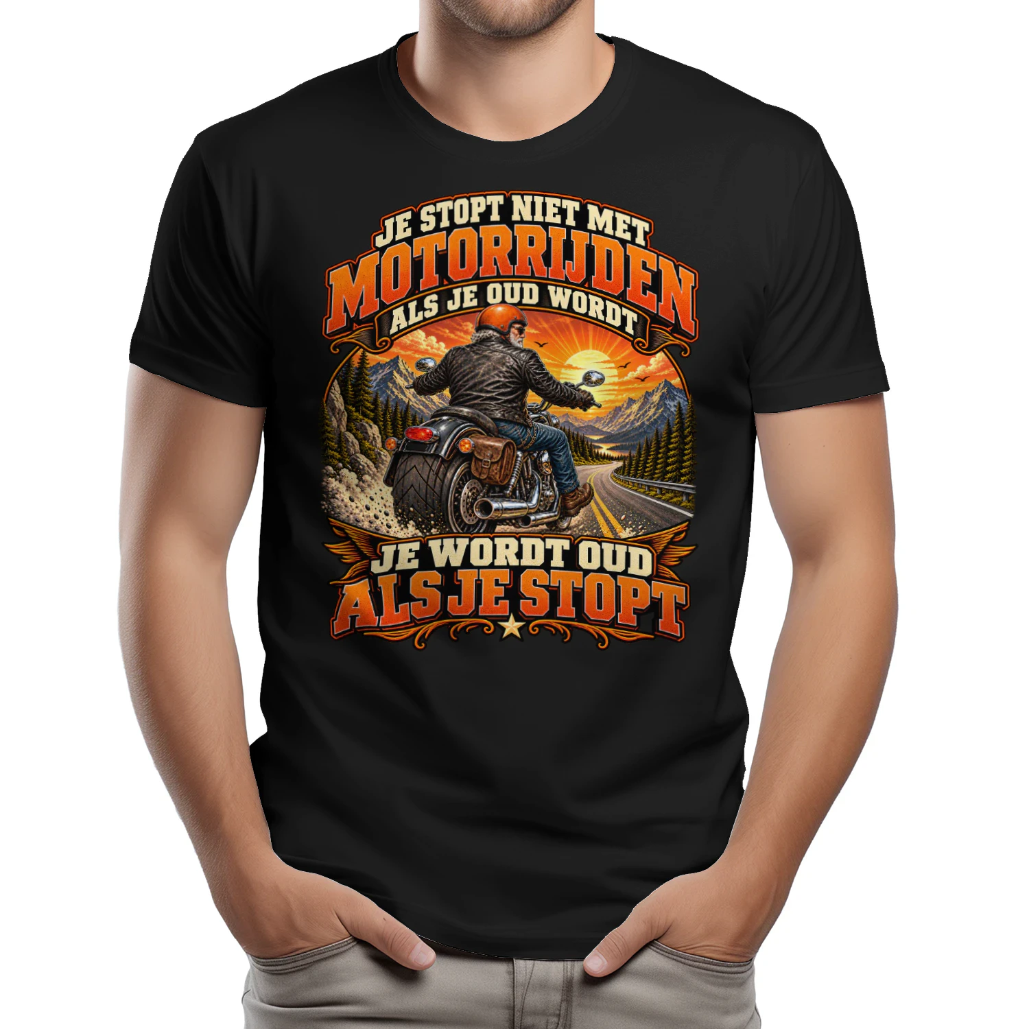 NL-You don't stop riding motorcycles when you get old